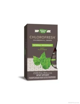 Хлорофреш® Хлорофил Капки без алкохол х 59 мл с ментов вкус Nature’s Way | Chlorofresh®
