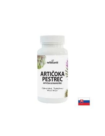 Артишок + Бял трън билкови екстракти х 60 капсули NEF DE SANTE | Artichoke & Milk Thistle
